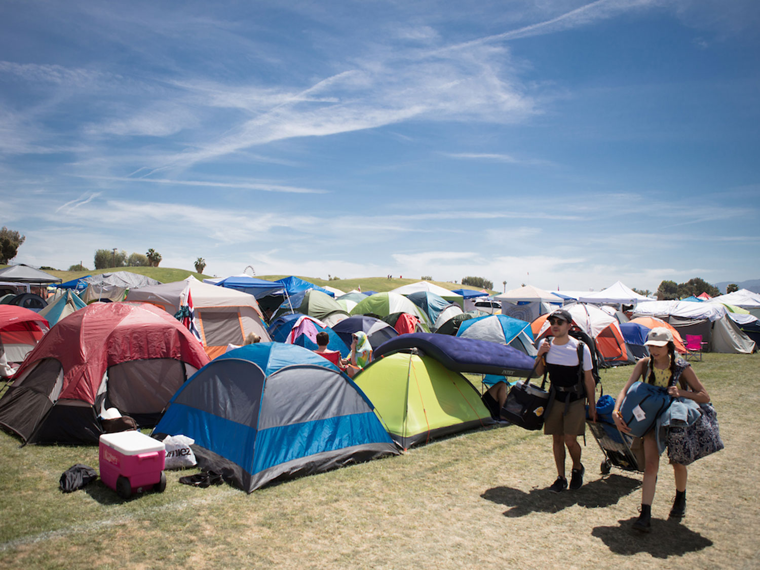 Coachella campsite outlet